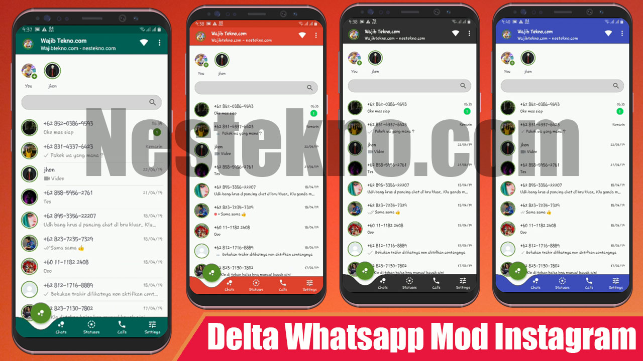 Download Delta YoWhatsApp Mod Apk V1.1.0 Versi Tebaru April 2019