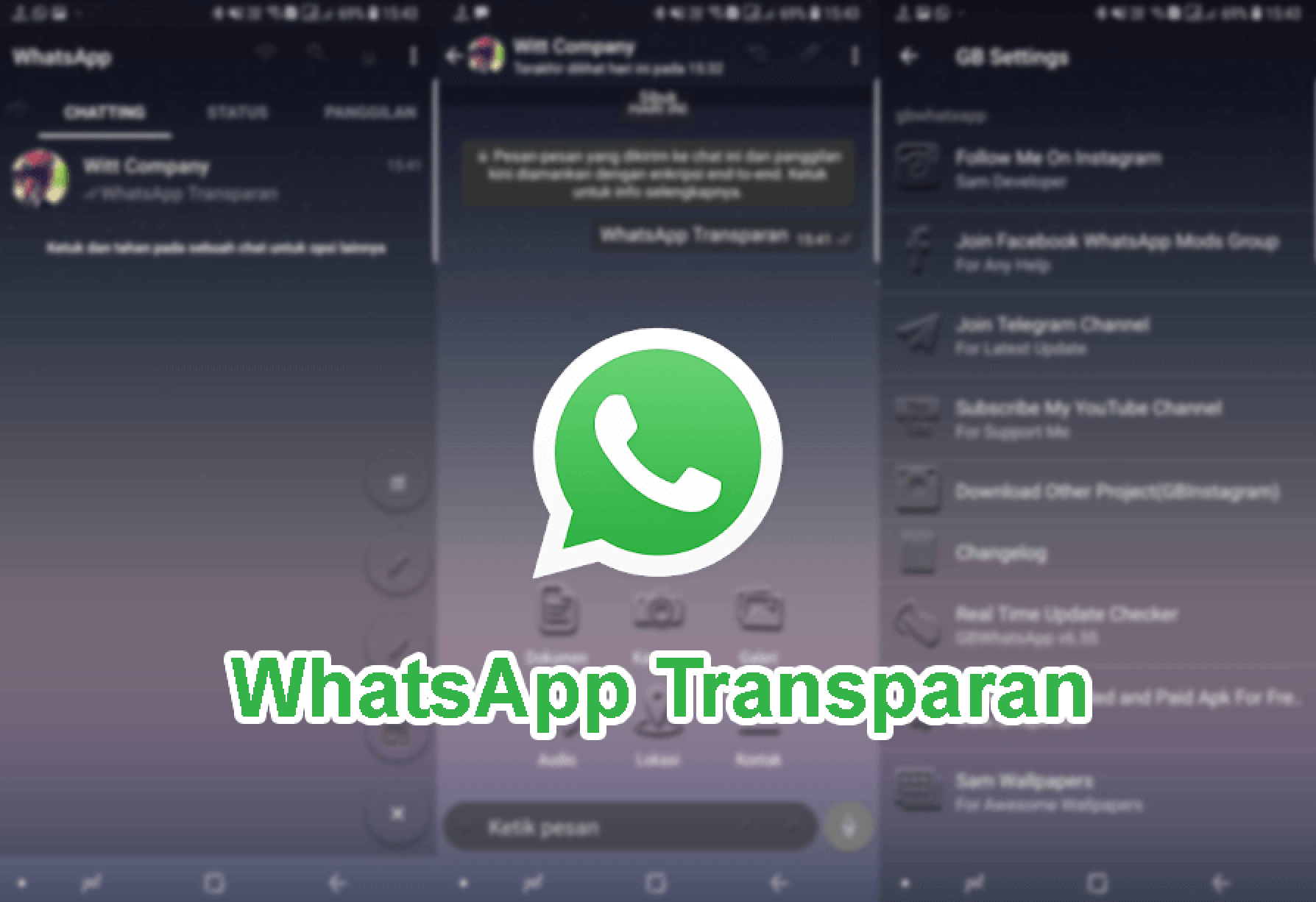 Whatsapp Mod Transparant 