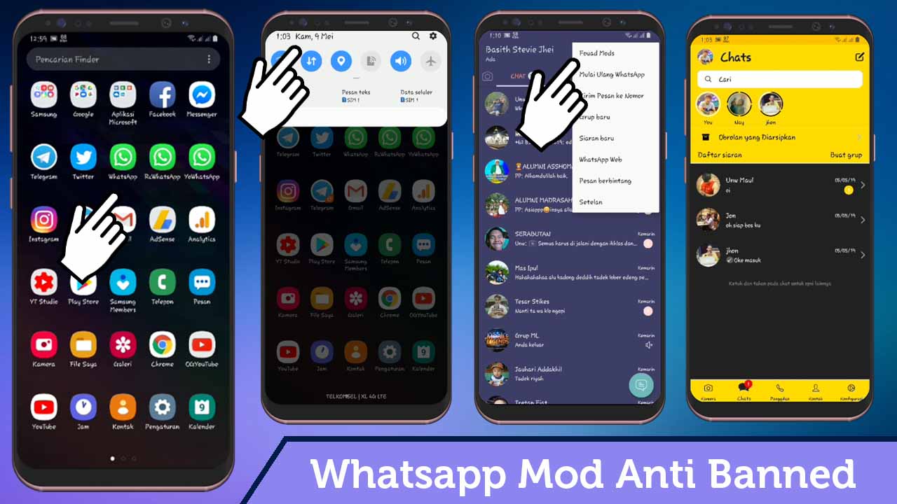 whatsapp mod anti banned 