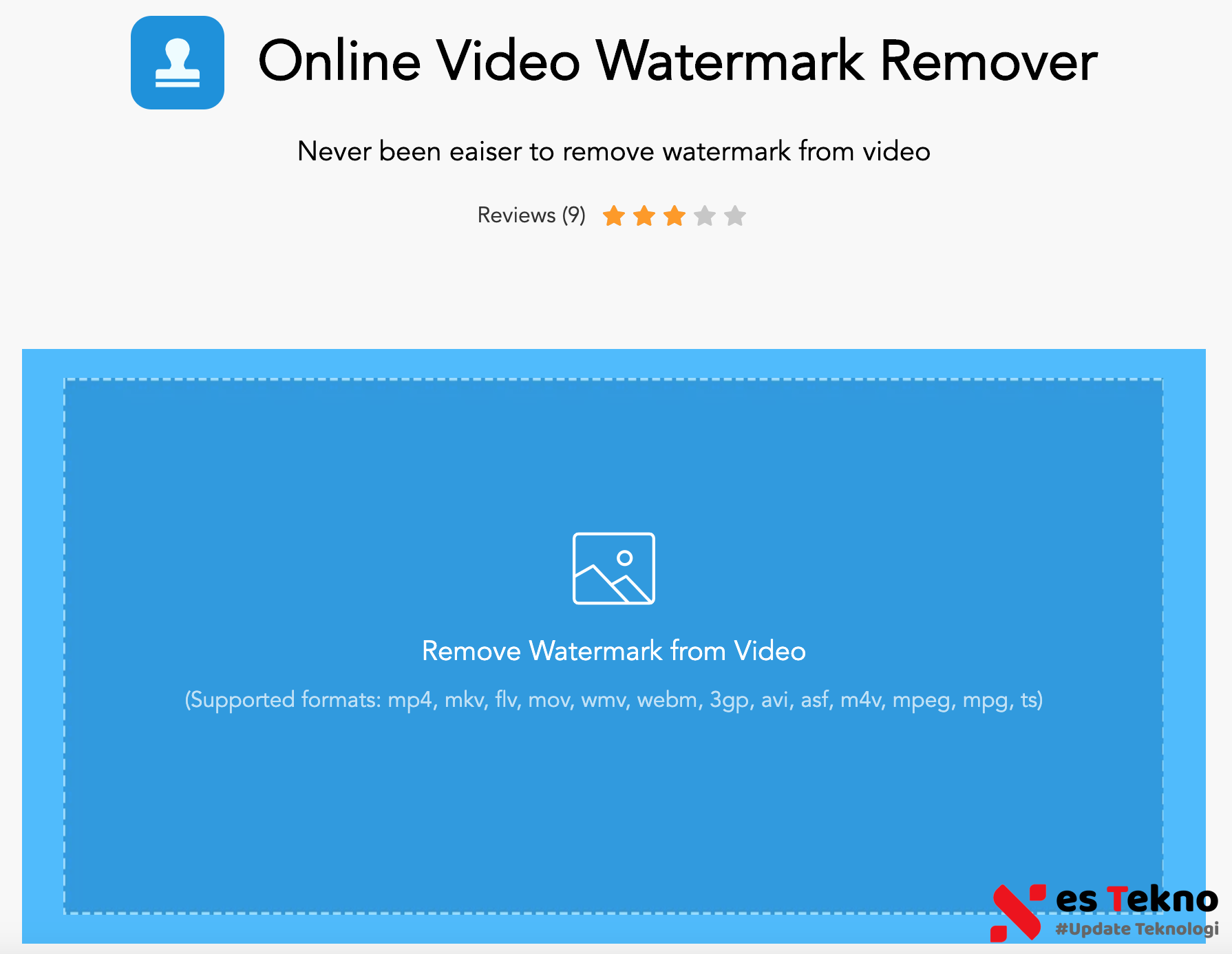 Cara Menghapus Watermark Video Online