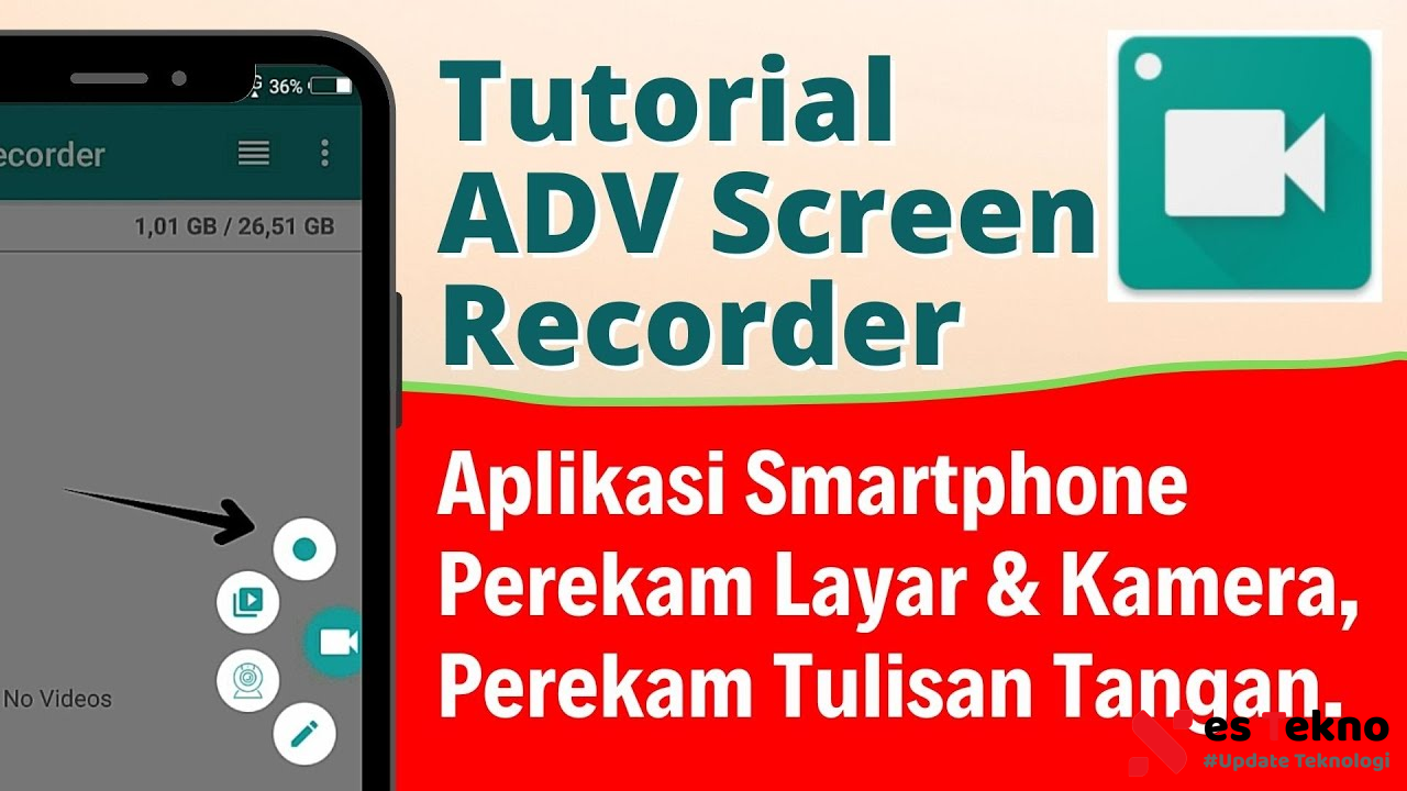 Cara Menggunakan Adv Screen Recorder